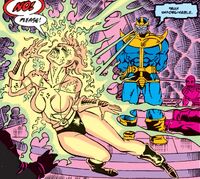 Thanos burns Nebula