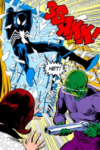 Peter Parker, The Spectacular Spider-Man Vol 1 110 Spider-Man attack Sin Eater