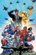 Vingadores Americanos Vol 1 (Relançamento de Novos Vingadores Vol 4)