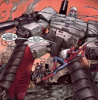 NA TF Vol 1 4 Spidey vs. Megatron
