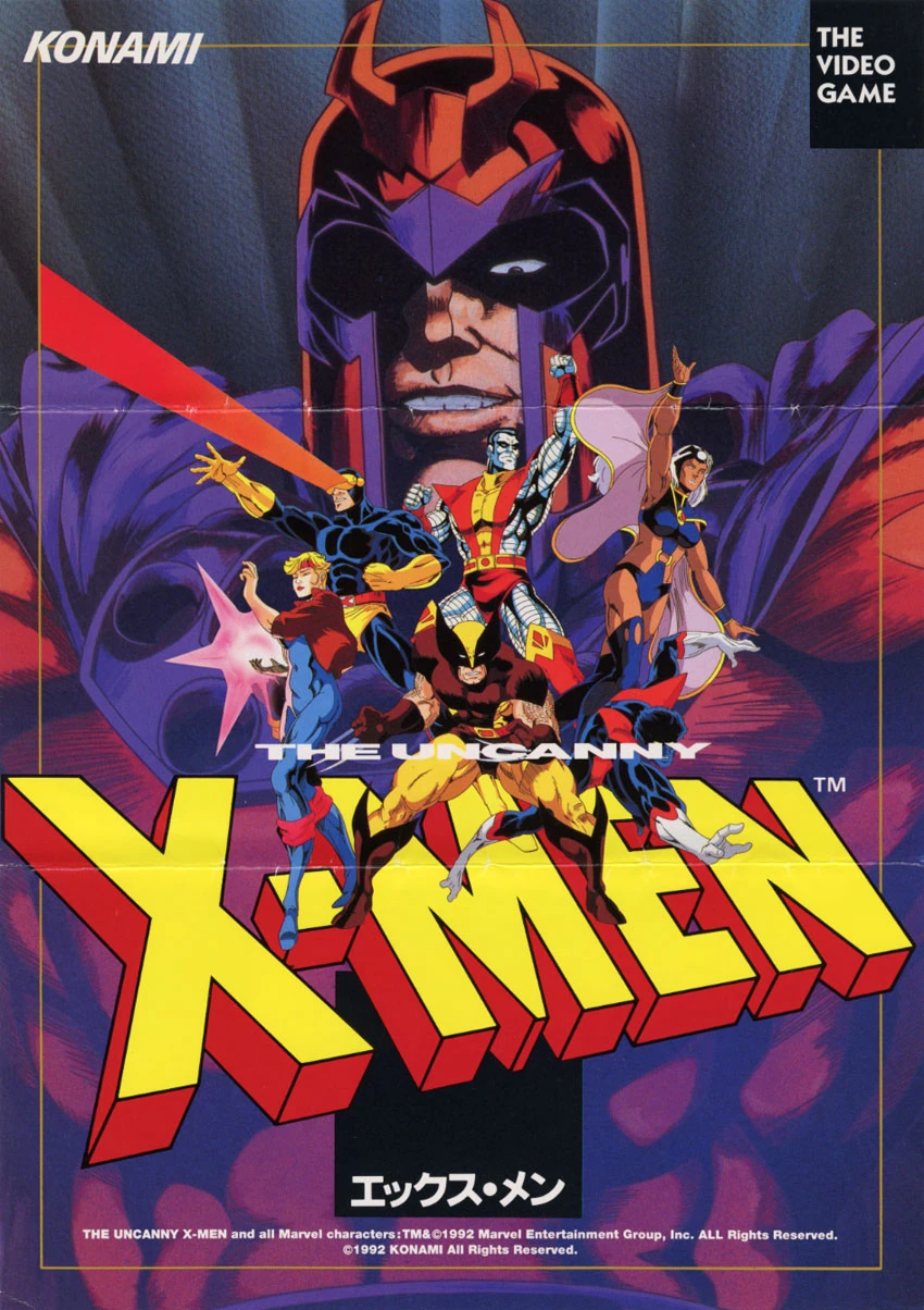 XMen (videojuego arcade de 1992) Marvel Wiki Fandom