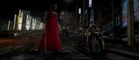 Auto of Okoye and Nakia was destroyed BP