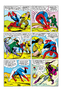 Spider-Man fights the Enforcers and Green Goblin
