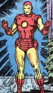Anthony Stark (Earth-616) with Iron Man Armor MK V from Iron Man Vol 1 85 001.jpg