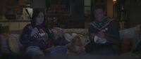Hawkeye Season 1 4 Clint Kate and Pizza-Dog