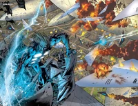 Бой с пришельцами.