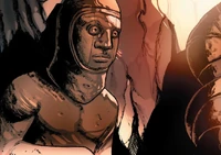 Ultimate Black Panther Vol 1 3 a statue in the cave