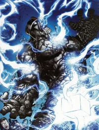 Космический куб убивает Таноса.