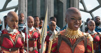 Okoye is rejosing at the T'Challa's return