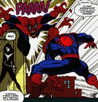 Spider-Man attacked by Doppelganger