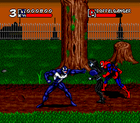 Spider-Man & Venom Maximum Carnage boss battle