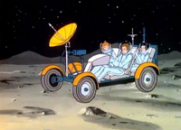 Moon rover Earth-700459