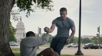 Captain America The Winter Soldier Steve Rogers Meets Sam Wilson