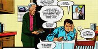 Peter Parker at the aunt May's house