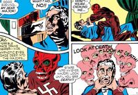 Captain America Comics Vol 1 1 Red Skull kills Major Croy