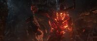 Thor is captured by Surtur