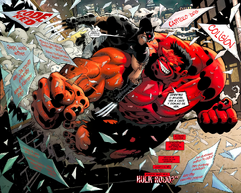 Contra el Red Hulk