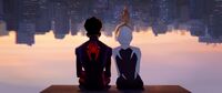 Spider-Man Across the Spider-Verse Miles and Gwen the first look