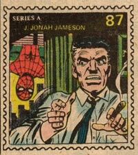 J. Jonah Jameson Marvel Value Stamp