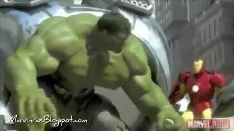 Iron Man, Hulk y Spider Man vs Robots Gigantes (Completo- Español Latino)