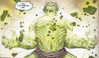 Hulk's angry