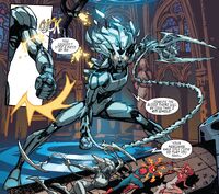 Amazing Spider-Man Vol 6 9 Moira attacks Spider-Man and Mary Jane