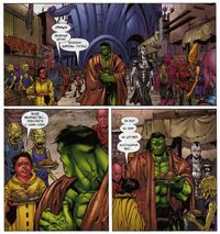 Hulk meets his people