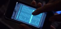 Melinda May's smartphone