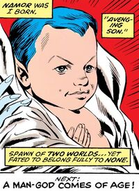 Saga of the Sub-Mariner Vol 1 Baby Namor