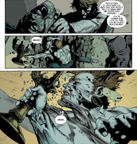 Бой Призрачных гонщиков в церкви.