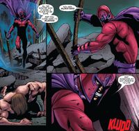 Magneto kills Mimic