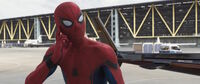 Captain America Civil War Spider-Man in Airport