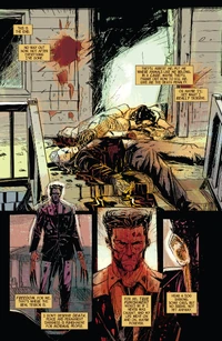 Логан после расправы над Микки-младшим, Сайкуаном и его женой.