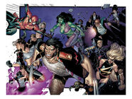 Coipel-olivier-house-of-m-6-group-wolverine-she-hulk-spider-man-and-warbird