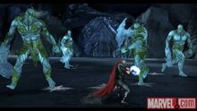 Тор дерется с йотунами - Thor God of Thunder game