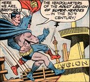 Legion of Super-Heroes Earth-172 Batman and Superman... Brothers!