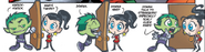 Wonder Girl Teen Titans (TV Series) Comics-only chibi version