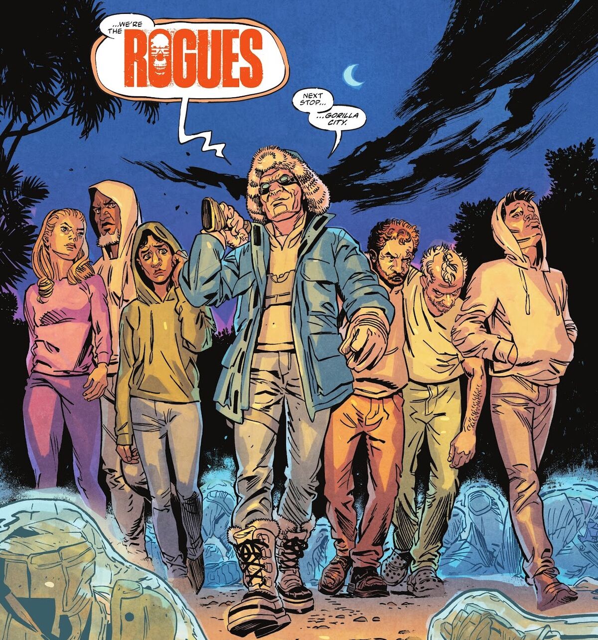Captain Cold and The Rogues Go For One Final Score In a New DC Black Label  Series