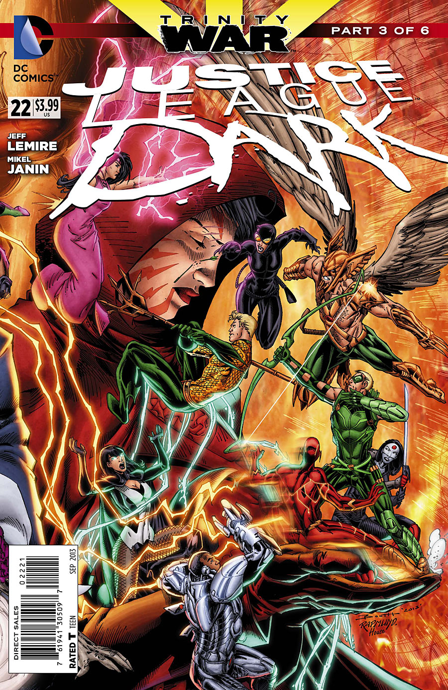 Justice League Dark #26 1:25 B&W Janin Variant