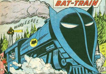 Lego bat train top