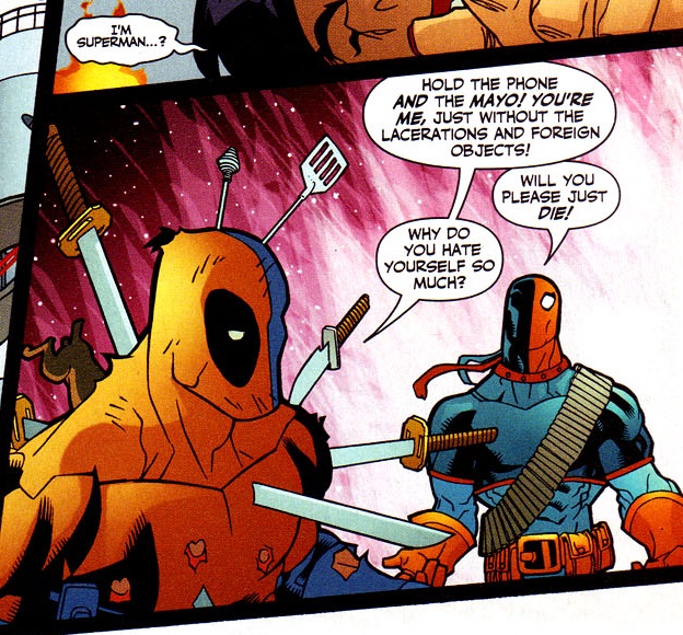 deathstroke vs deadpool