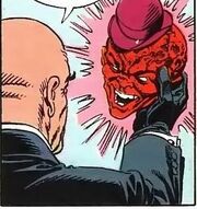 Mxyzptlk's face appears in Krimson K