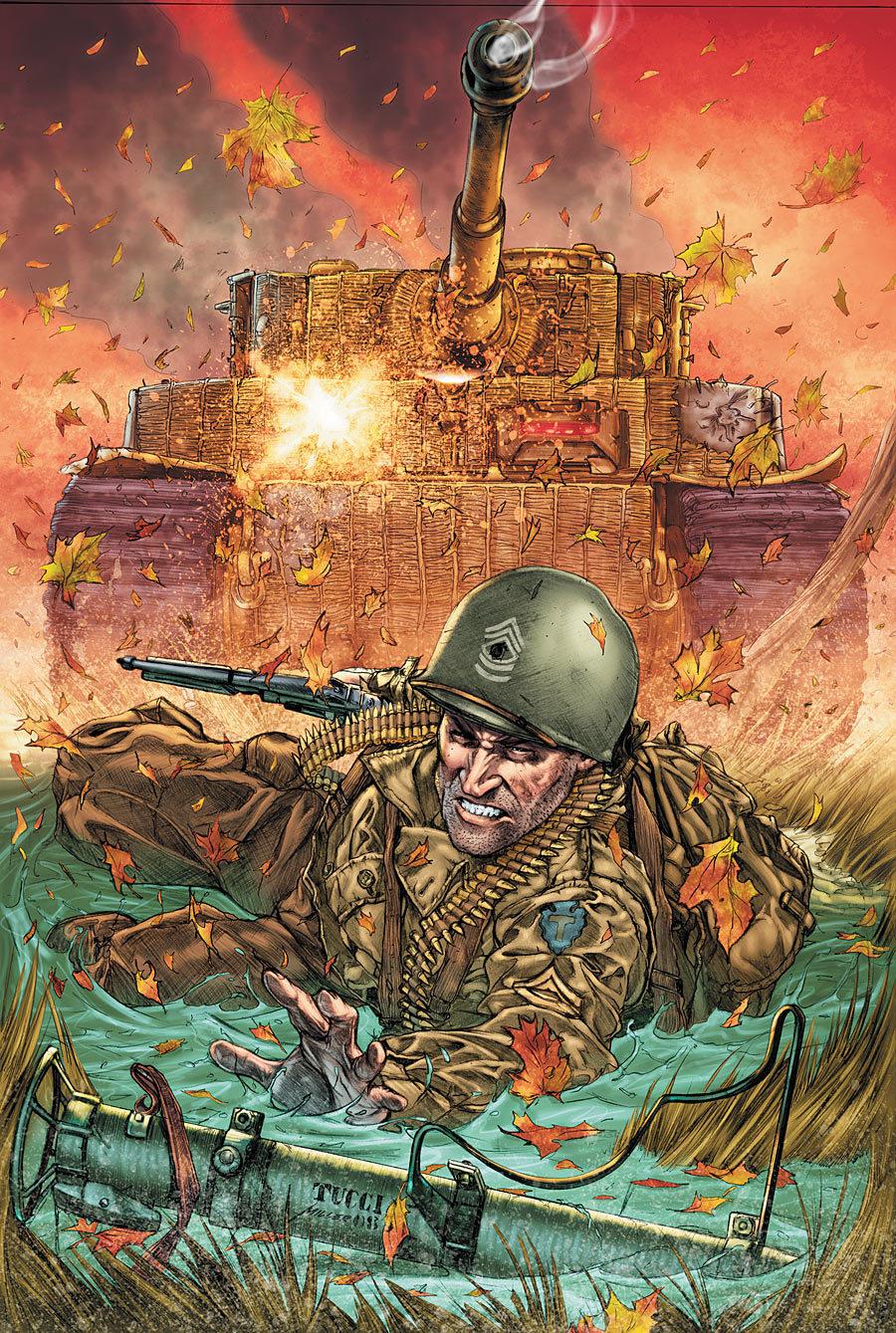 Universe Comics  CB4928 Rock the Lost Battalion #1 2009 D.C Sgt 