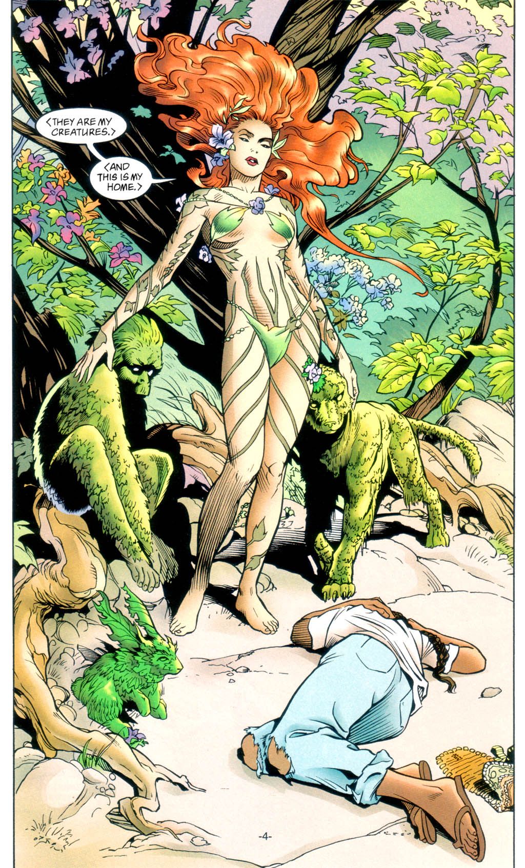 DC Comics super villain Poison Ivy Pamela Lillian Isley poster 13x20 24x36inch 