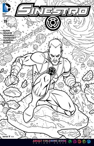 Adult Coloring Book Variant