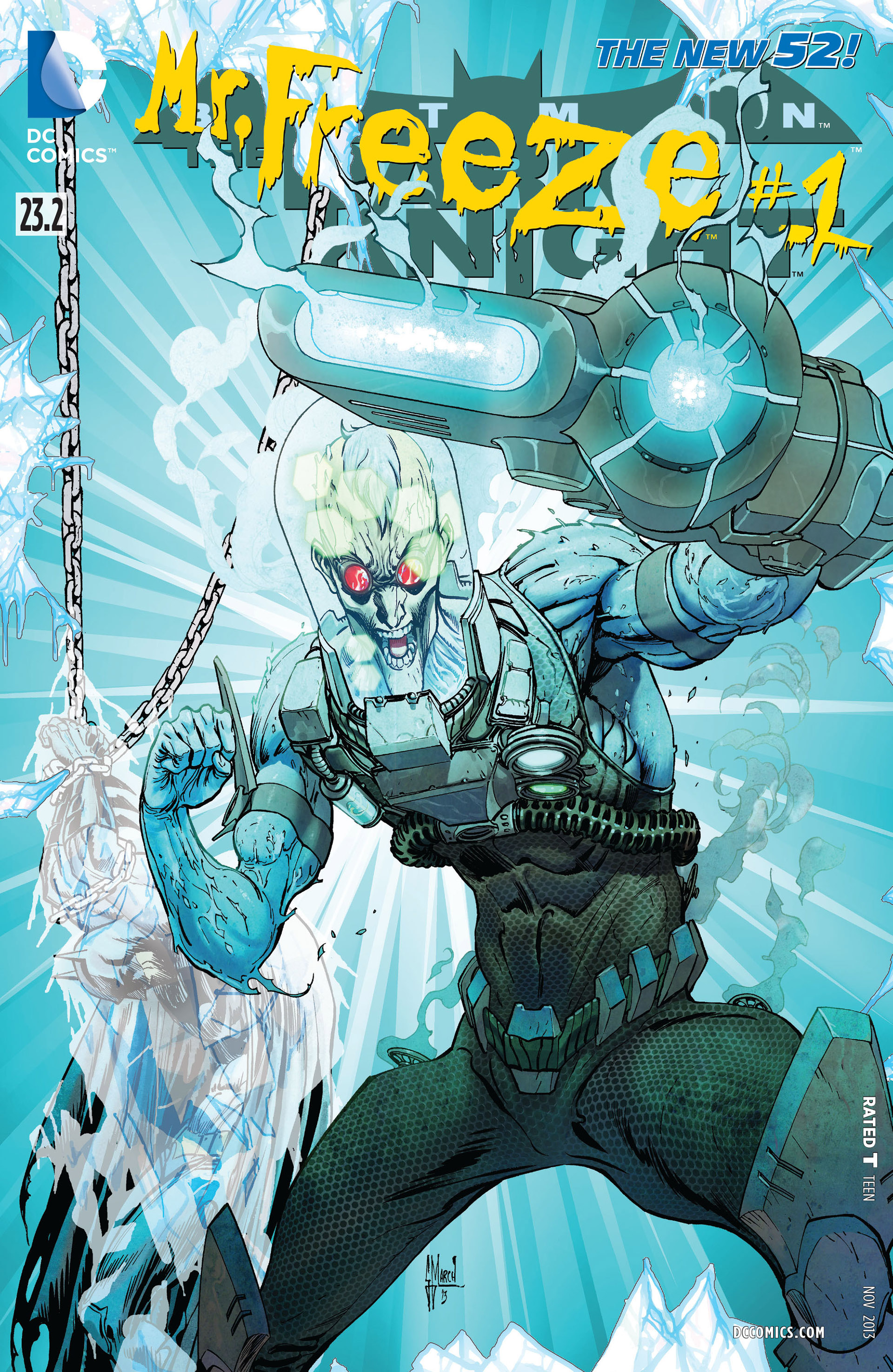 mr freeze comic cover