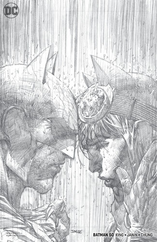 Jim Lee variant cover (pencils)