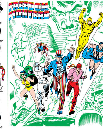 Freedom Fighters Earth X Dc Database Fandom