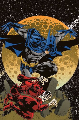 Textless Batman 75th Anniversary Variant