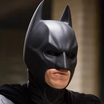 In costume as Batman The Dark Knight 2008